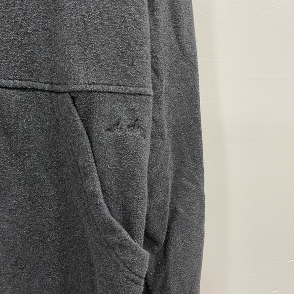 SLVDR Hoodie Button Pullover Sweatshirt Grey Large - Picture 2 of 8